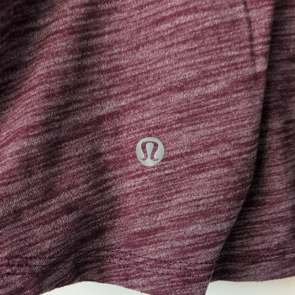 Lululemon Quarter-Zip Top - Maroon and Pink - Picture 5 of 6